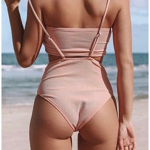 COPY - Bandeau, High waist, Suspender, two piece …